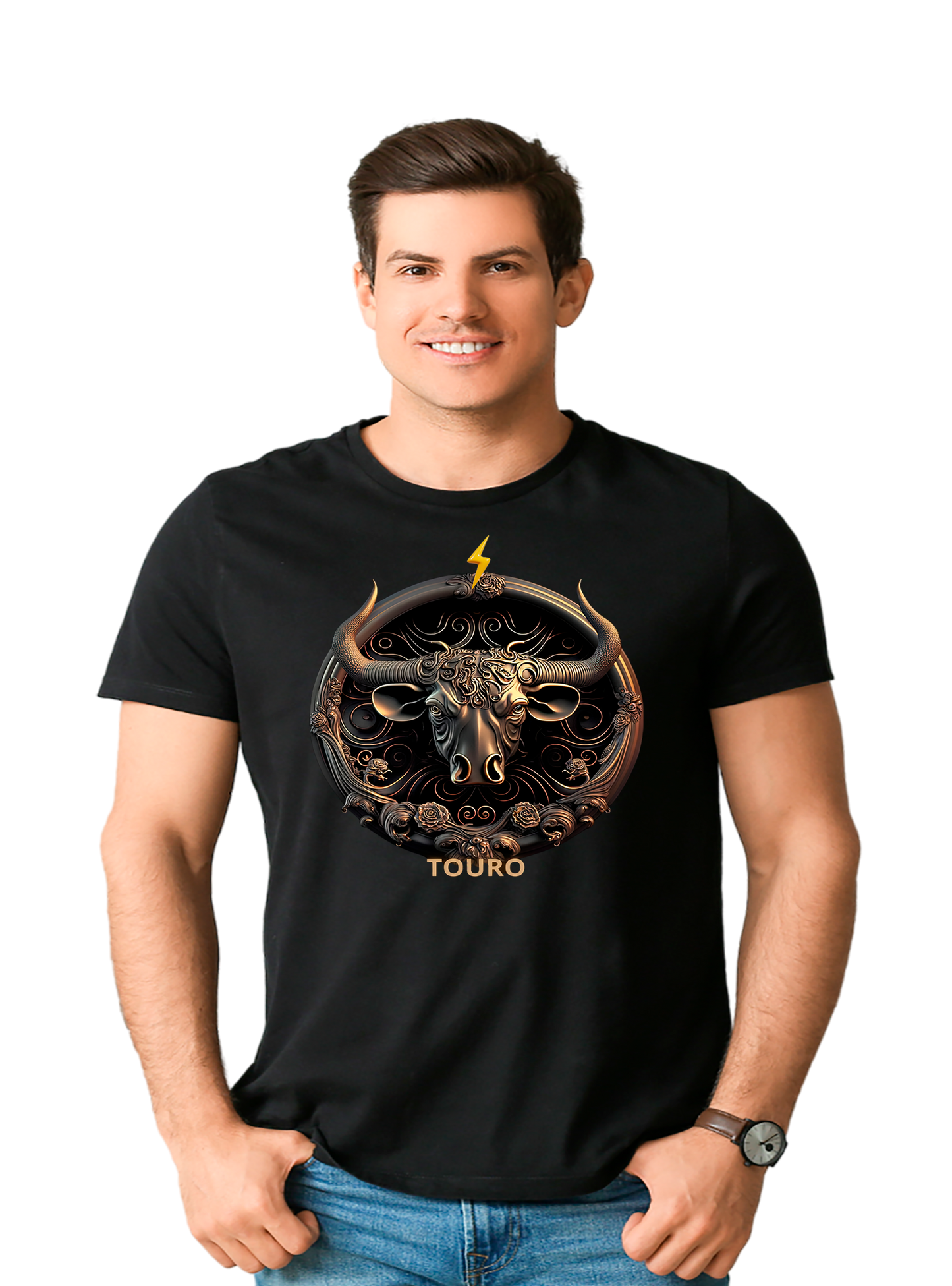T-Shirts Signos do Zodíacos - 100% Puro Algodão - Estampa Exclusiva